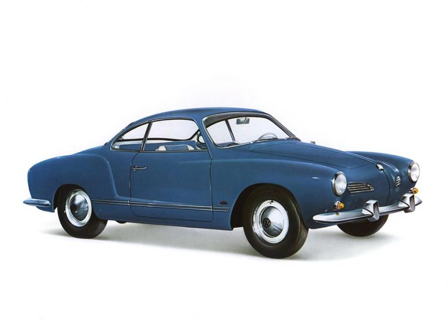  Volkswagen Karmann-Ghia Coupe (Typ 14) 1955 года  (фото 13 из 28)